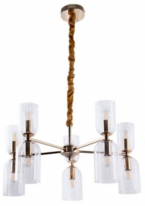 Подвесная люстра Arte Lamp Charm A1623LM-10GO в Дегтярске - degtyarsk.ok-mebel.com | фото