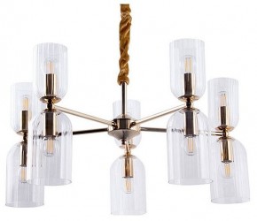 Подвесная люстра Arte Lamp Charm A1623LM-10GO в Дегтярске - degtyarsk.ok-mebel.com | фото 2