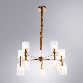 Подвесная люстра Arte Lamp Charm A1623LM-10GO в Дегтярске - degtyarsk.ok-mebel.com | фото 3