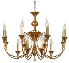 Подвесная люстра Arte Lamp Collinetta A4094LM-12PB в Дегтярске - degtyarsk.ok-mebel.com | фото
