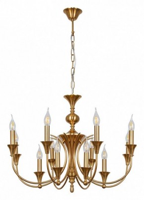 Подвесная люстра Arte Lamp Collinetta A4094LM-12PB в Дегтярске - degtyarsk.ok-mebel.com | фото 2