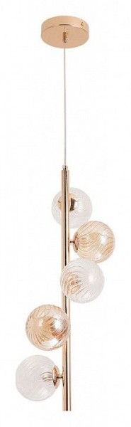 Подвесная люстра Arte Lamp Etereo A5261SP-5GO в Дегтярске - degtyarsk.ok-mebel.com | фото 2