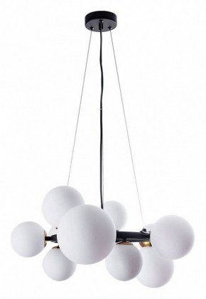 Подвесная люстра Arte Lamp Gemini A2243SP-10BK в Дегтярске - degtyarsk.ok-mebel.com | фото 2