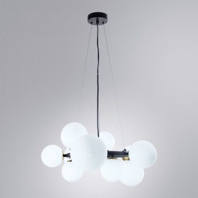 Подвесная люстра Arte Lamp Gemini A2243SP-10BK в Дегтярске - degtyarsk.ok-mebel.com | фото 3