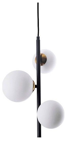 Подвесная люстра Arte Lamp Gemini A2243SP-3BK в Дегтярске - degtyarsk.ok-mebel.com | фото