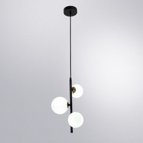 Подвесная люстра Arte Lamp Gemini A2243SP-3BK в Дегтярске - degtyarsk.ok-mebel.com | фото 3