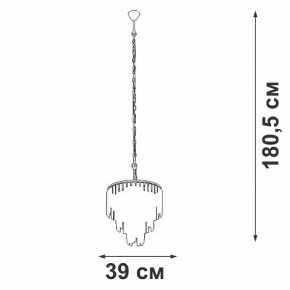 Подвесная люстра Vitaluce V5867 V5867-8/10 в Дегтярске - degtyarsk.ok-mebel.com | фото 5