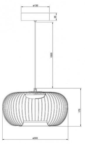 Подвесной светильник Arte Lamp Flare A3527SP-12BK в Дегтярске - degtyarsk.ok-mebel.com | фото 3