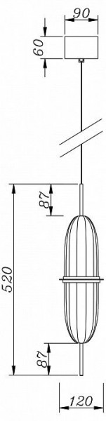 Подвесной светильник Freya Whisper FR6184PL-L8BS в Дегтярске - degtyarsk.ok-mebel.com | фото 5