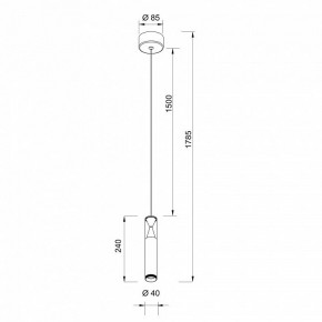 Подвесной светильник Mantra Spark 8967 в Дегтярске - degtyarsk.ok-mebel.com | фото 3