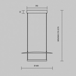 Подвесной светильник Maytoni Ambience MOD280PL-L30B3K1 в Дегтярске - degtyarsk.ok-mebel.com | фото 4