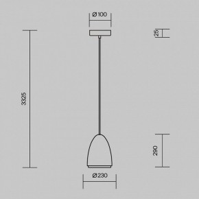 Подвесной светильник Maytoni Pilastro MOD430PL-01CM в Дегтярске - degtyarsk.ok-mebel.com | фото 5