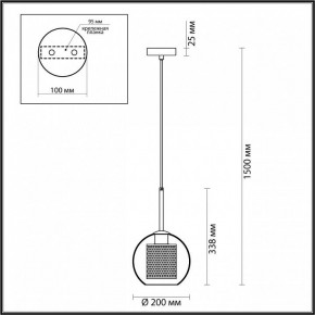 Подвесной светильник Odeon Light Clocky 4939/1 в Дегтярске - degtyarsk.ok-mebel.com | фото 4