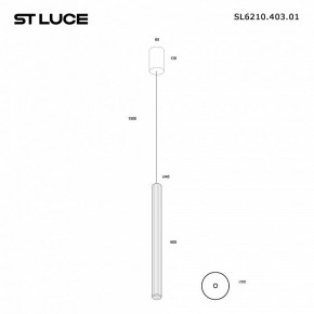 Подвесной светильник ST-Luce LILT SL6210.403.01 в Дегтярске - degtyarsk.ok-mebel.com | фото 3