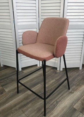 Полубарный стул NYX (H=65cm) VF109 розовый / VF110 брусничный М-City в Дегтярске - degtyarsk.ok-mebel.com | фото 3