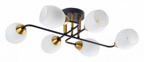Потолочная люстра Arte Lamp Andrea A8141PL-6BK в Дегтярске - degtyarsk.ok-mebel.com | фото