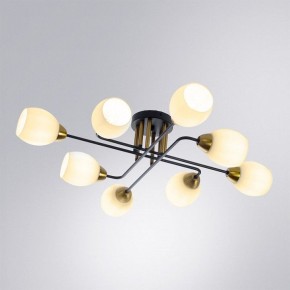 Потолочная люстра Arte Lamp Andrea A8141PL-8BK в Дегтярске - degtyarsk.ok-mebel.com | фото 2
