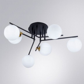 Потолочная люстра Arte Lamp Gemini A2243PL-6BK в Дегтярске - degtyarsk.ok-mebel.com | фото 2