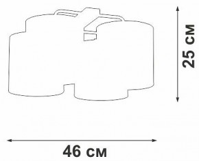 Потолочная люстра Vitaluce V2881 V28810-1/4PL в Дегтярске - degtyarsk.ok-mebel.com | фото 3