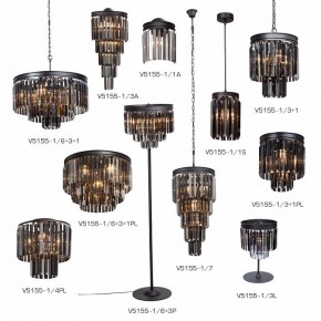 Потолочная люстра Vitaluce V5155 V5155-1/4PL в Дегтярске - degtyarsk.ok-mebel.com | фото 5