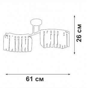 Потолочная люстра Vitaluce V5884 V5884-0/4PL в Дегтярске - degtyarsk.ok-mebel.com | фото 4