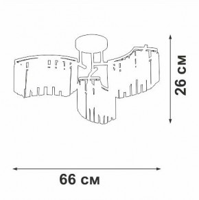 Потолочная люстра Vitaluce V5884 V5884-0/6PL в Дегтярске - degtyarsk.ok-mebel.com | фото 3