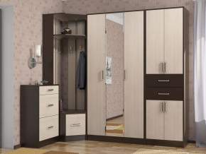 Прихожая ДИАНА-4 сек №10 (Венге/Дуб молочный) в Дегтярске - degtyarsk.ok-mebel.com | фото 3
