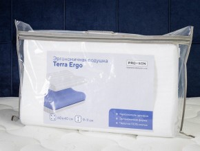 PROxSON Подушка Terra Ergo (Страйп сатин) 40x60 в Дегтярске - degtyarsk.ok-mebel.com | фото 10