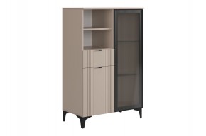 РИЧ Комод 2 со стеклом в Дегтярске - degtyarsk.ok-mebel.com | фото