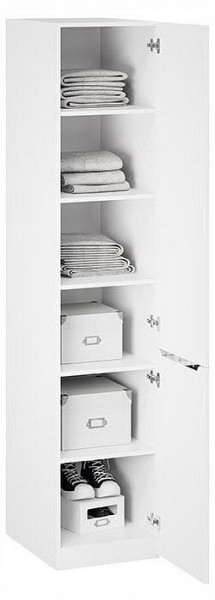 Шкаф для белья Глосс СМ-319.07.001 в Дегтярске - degtyarsk.ok-mebel.com | фото 2