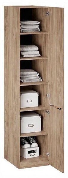 Шкаф для белья Глосс СМ-319.07.001 в Дегтярске - degtyarsk.ok-mebel.com | фото 2