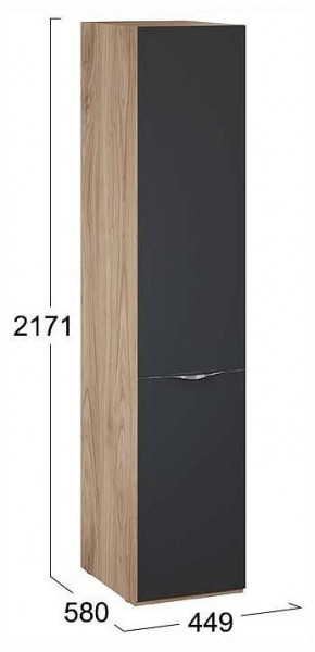Шкаф для белья Глосс СМ-319.07.001 в Дегтярске - degtyarsk.ok-mebel.com | фото 4