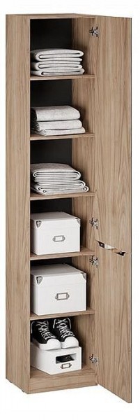 Шкаф для белья Глосс СМ-319.07.011 в Дегтярске - degtyarsk.ok-mebel.com | фото 2