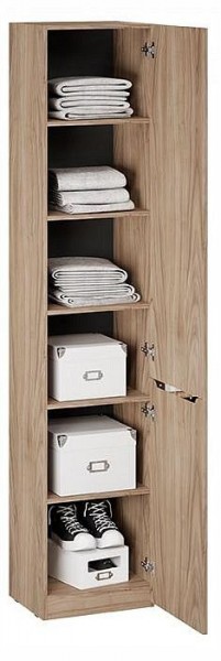 Шкаф для белья Глосс СМ-319.07.012 в Дегтярске - degtyarsk.ok-mebel.com | фото 2
