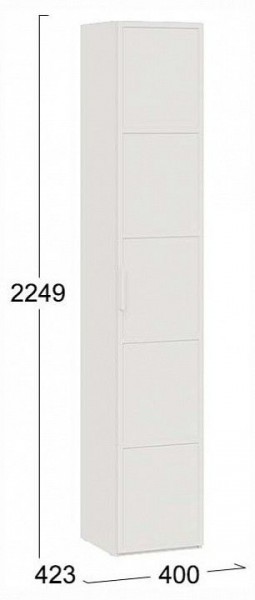 Шкаф для белья Стелла Исп.2 в Дегтярске - degtyarsk.ok-mebel.com | фото 4