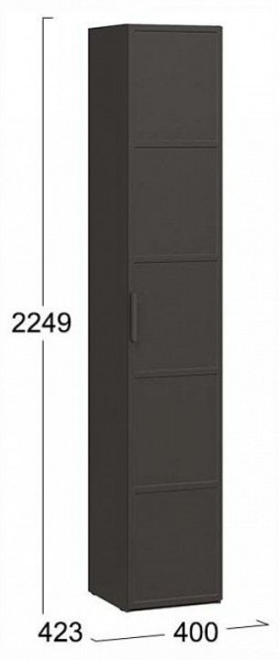Шкаф для белья Стелла Исп.2 в Дегтярске - degtyarsk.ok-mebel.com | фото 4