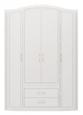 Шкаф для одежды 4-х дв.с ящиками Виктория 2  с зеркалами в Дегтярске - degtyarsk.ok-mebel.com | фото 1