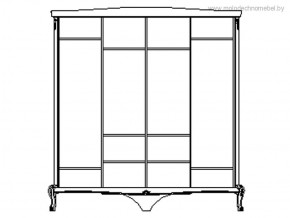 Шкаф для одежды Мокко ММ-316-01/04Б в Дегтярске - degtyarsk.ok-mebel.com | фото 2