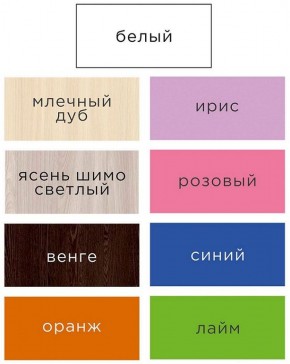 Шкаф ДМ 800 с 2-мя ящиками (розовый) в Дегтярске - degtyarsk.ok-mebel.com | фото 3