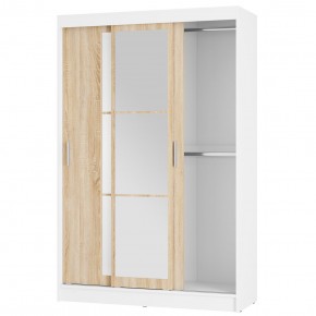 Шкаф-купе Денвер ШКК-03 (белый/сонома) в Дегтярске - degtyarsk.ok-mebel.com | фото 3