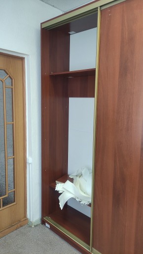 Шкаф-купе Ксения 1600 (Итальянский Орех) в Дегтярске - degtyarsk.ok-mebel.com | фото 4