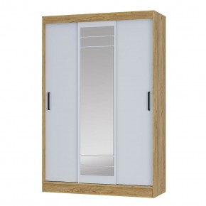 Шкаф-купе Тео ШКК-02 (крафт/белый) в Дегтярске - degtyarsk.ok-mebel.com | фото 2