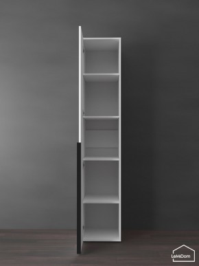 Шкаф Linnea MHR-1-2 2050х400х510 (Белый-М 11.1.2) в Дегтярске - degtyarsk.ok-mebel.com | фото 4