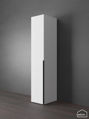 Шкаф Linnea MHR-1 2050х400х510 (Белый-М 11.1.2) в Дегтярске - degtyarsk.ok-mebel.com | фото