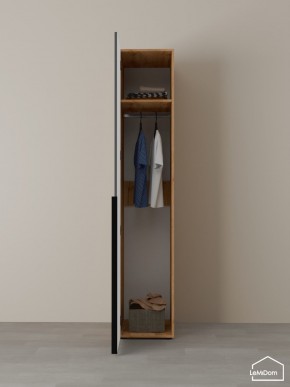 Шкаф Linnea MHR-1 2050х400х510 (ДВ-М 11.1.25) в Дегтярске - degtyarsk.ok-mebel.com | фото 4