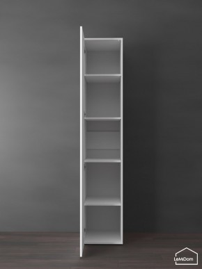 Шкаф Linnea MHR-1PO-2 2050х400х510 (Белый-М 11.1.2) в Дегтярске - degtyarsk.ok-mebel.com | фото 4