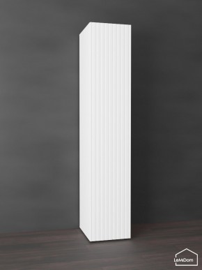 Шкаф Linnea MHR-1PO 2050х400х510 (Белый-М 11.1.1) в Дегтярске - degtyarsk.ok-mebel.com | фото