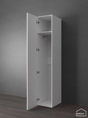 Шкаф Linnea MHR-1PO 2050х400х510 (Белый-М 11.1.2) в Дегтярске - degtyarsk.ok-mebel.com | фото 4