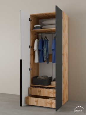Шкаф Linnea MHR-2-3 2050х800х510 (ДВ-М 11.1.25) в Дегтярске - degtyarsk.ok-mebel.com | фото 6