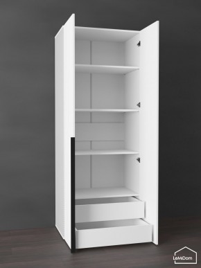 Шкаф Linnea MHR-2-4 2050х800х510 (Белый-М 11.1.2) в Дегтярске - degtyarsk.ok-mebel.com | фото 5